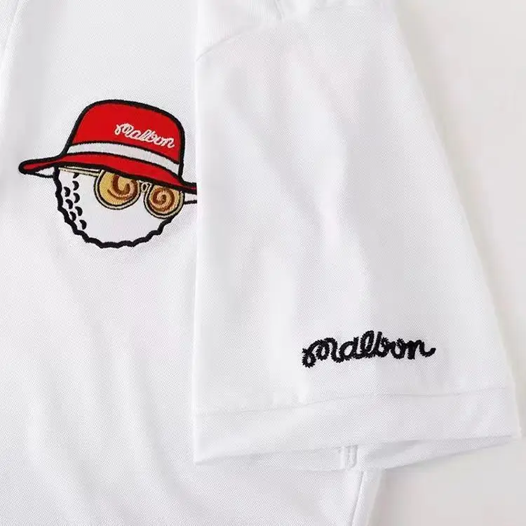 Men's Golf T-shirts Dry-Easy Breathable Fashion Training Short-Sleeved Tops Korean-Style