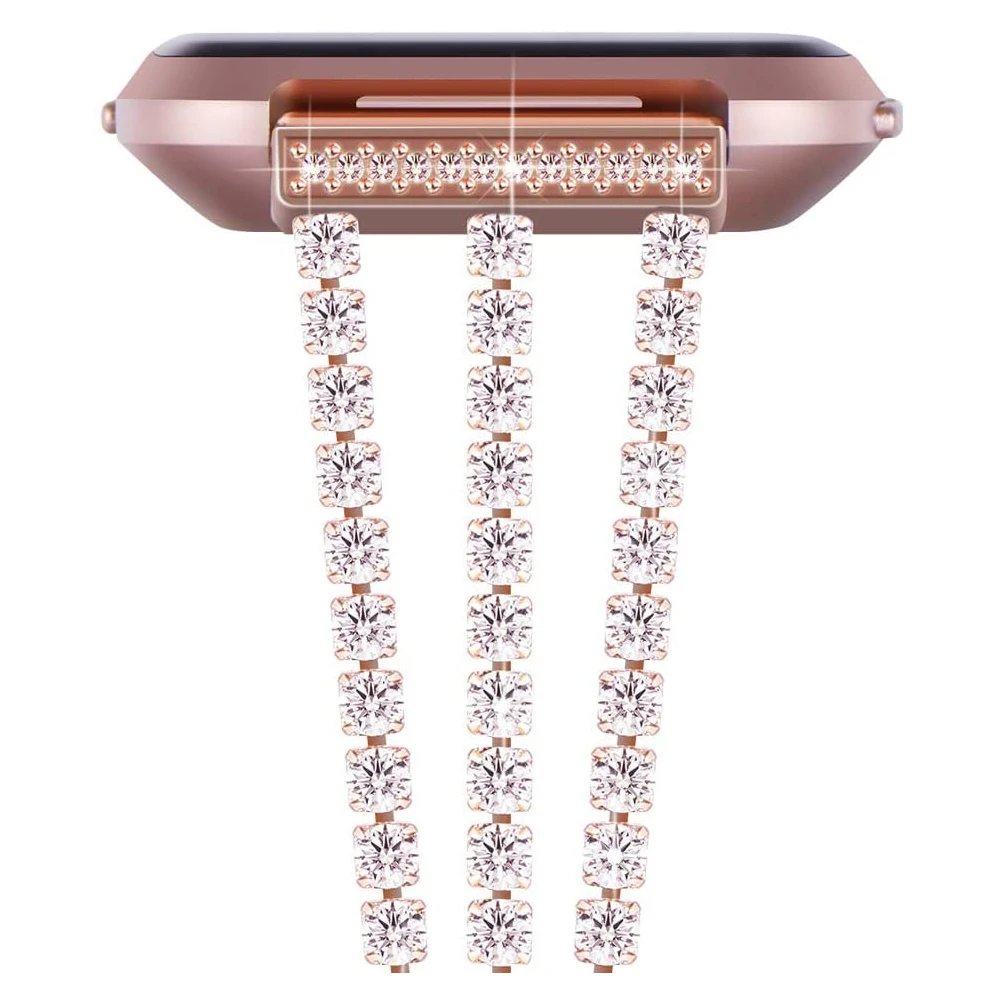 Luxury Diamond Bracelet for Garmin Venu 2 Plus Band Woman Wristband Bling For Forerunner 245 Vivoactive 4 3 Move 3 Luxe Correa