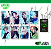 kpop new boy group stray kids maniac new album printing hd concept photo high quality lomo photo card mini postcard gift felix