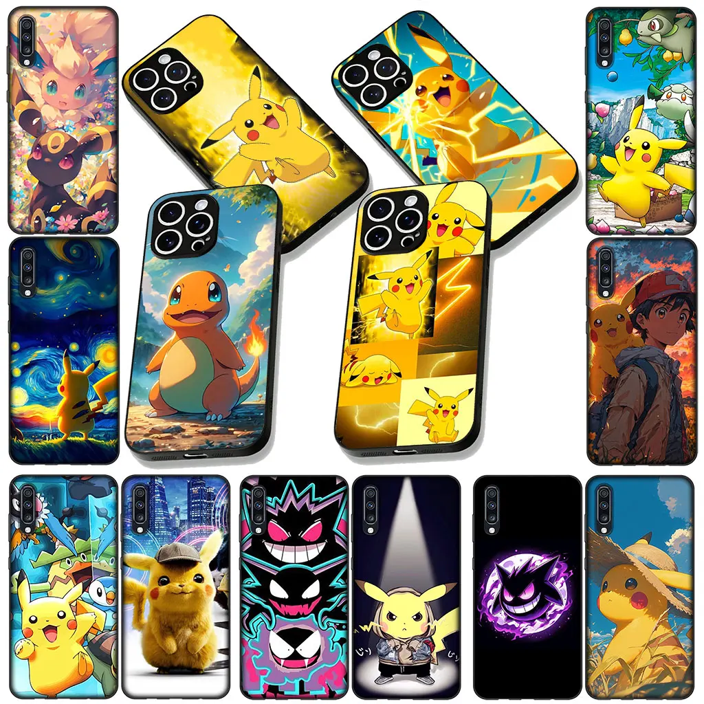 Фото Чехол для телефона Apple iPhone 13 12 Mini XS 11 Pro Max 7 8 Plus XR SE 2022 2020 SE3, чехол-накладка Gengar P-Pikachus Charmander №5