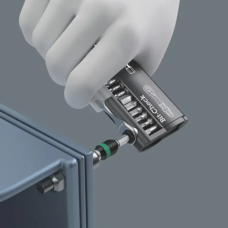 WERA 05056490001 Шлицевая отвертка с храповым механизмом Tool-Check Plus головка 1/4 дюйма 39 шт. 27