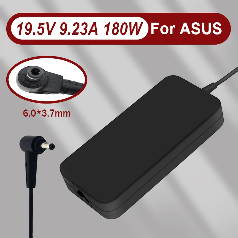 

19.5V 9.23A 180W ADP-180MB F 6.0x3.7mm AC adapter for ASUS Gaming TUF FX705DD-AU017 GL703GM FX705DY-AU040T G702VMK GFX72VT