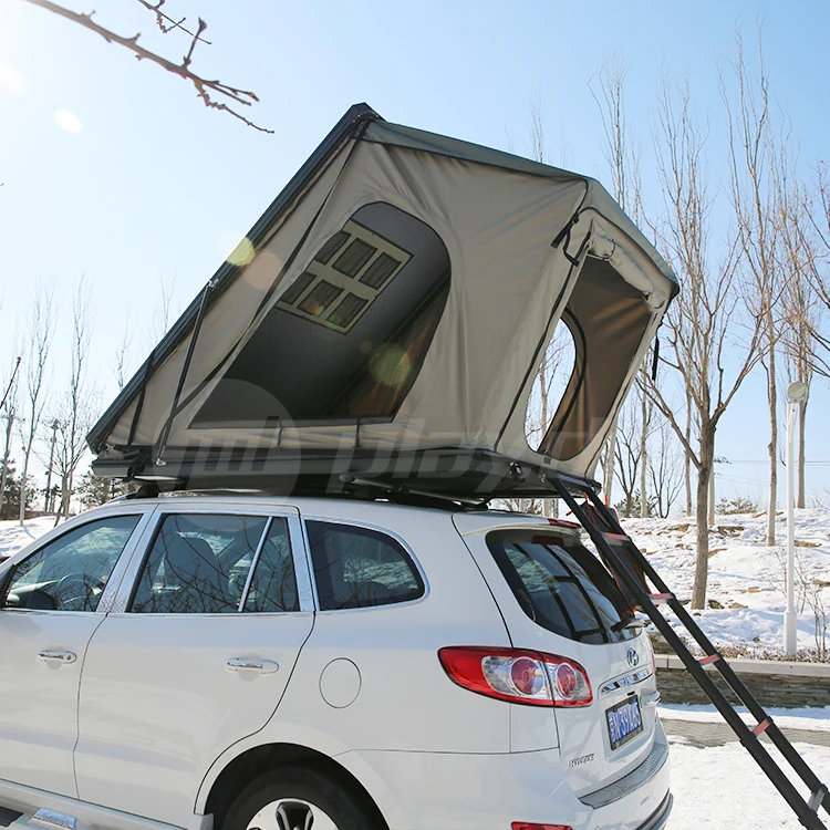 

Unistrengh Factory 2-3 person camping rooftop truck hard aluminium shell car 4*4 roof top tent