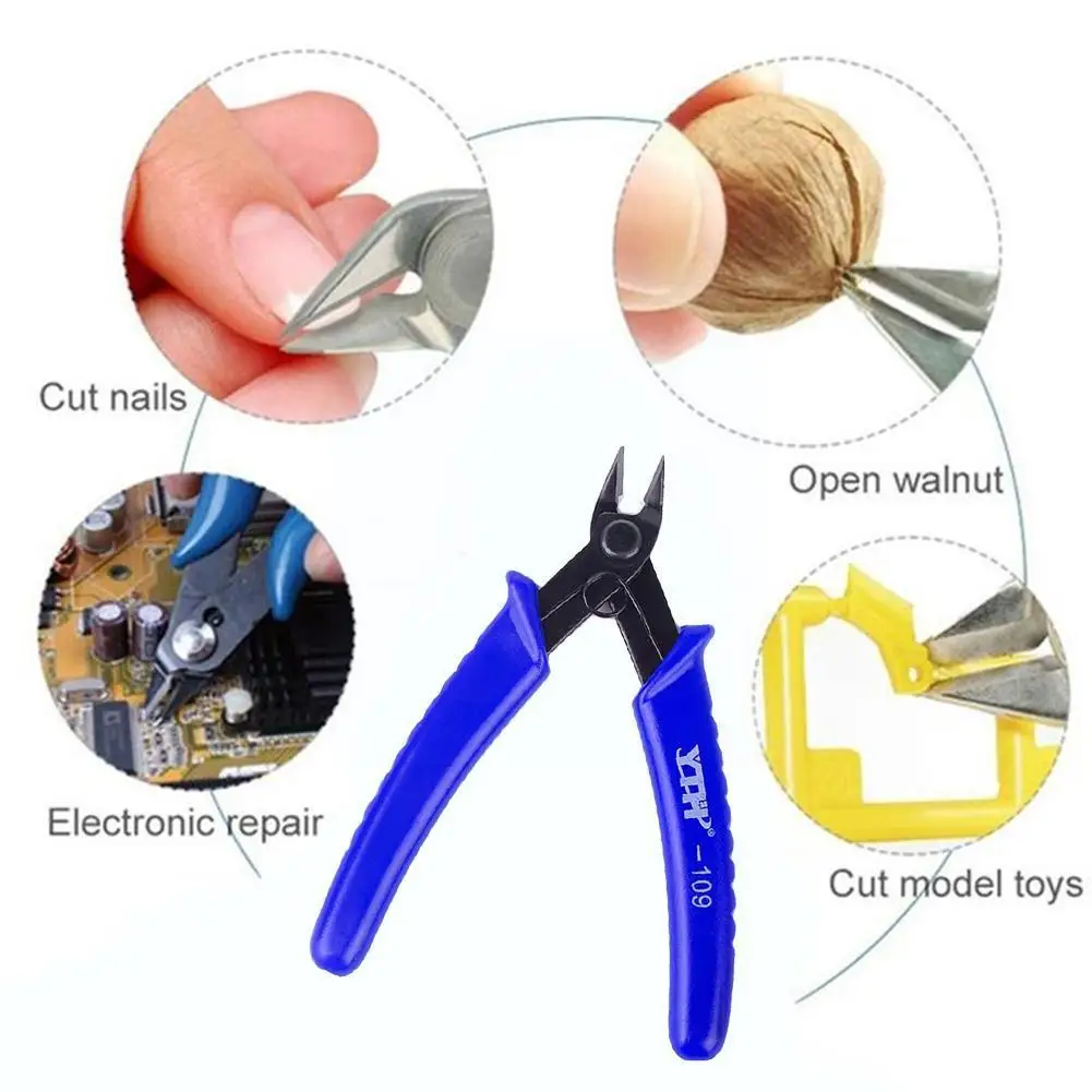 Миниатюрные кусачки диагональные ручные мини-плоскогубцы боковые снайперы для
