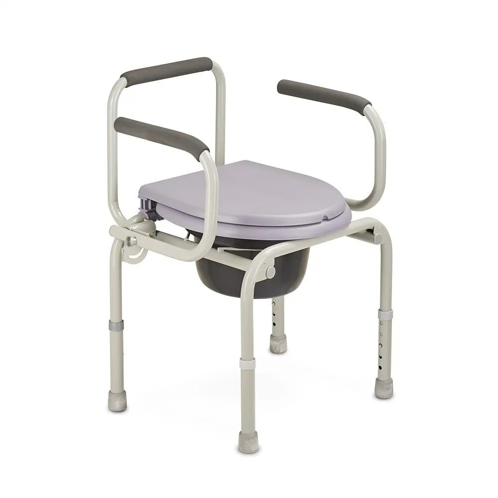 Кресло-туалет для пожилых и инвалидов Армед ФС813 (стул с санитарным оснащением) -
