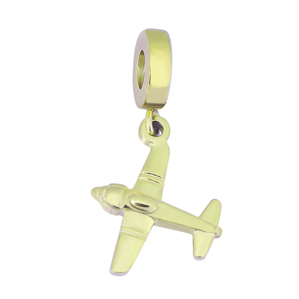 3pcs/lot New Simple Stainless Steel Pendant Dog Paw DIY Big Hole Beads Fit Original Charms Bracelet Trinket Jewelry