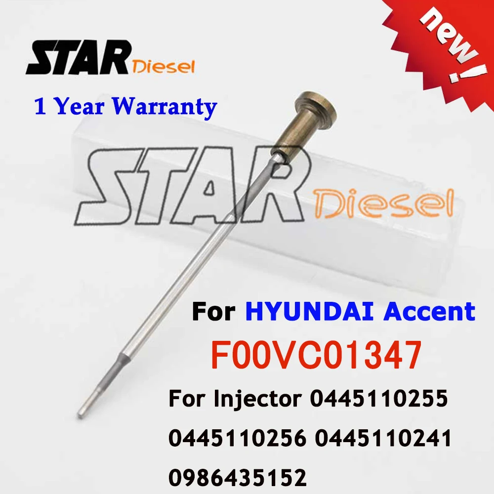 

4PCS STAR DIESEL F00VC01347 Diesel Injector Control Valve FOOVC01347 F 00V C01 347 For XINCHEN Engine 0445110255 0445110256