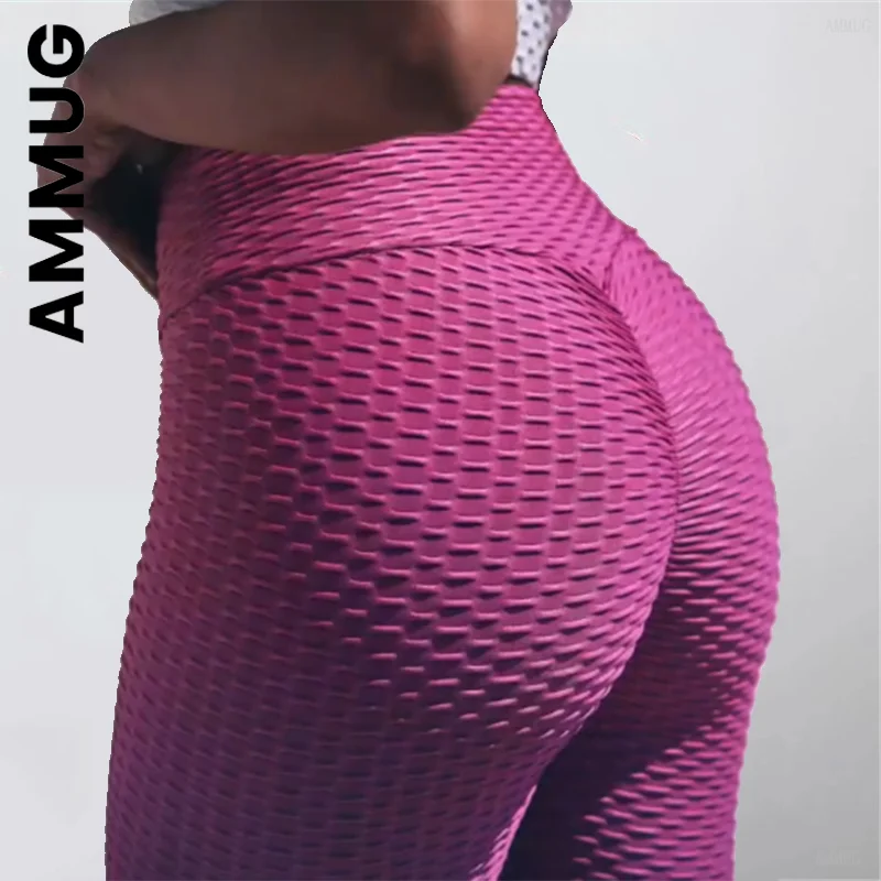 

Yoga Pants Butt Crack Booty Leggings Women Anti Cellulite Seamless Leggins Push Up High Waist Peach Lift Sports Fitness Tights