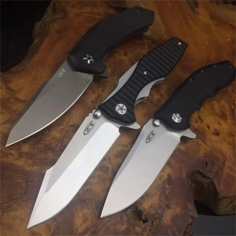 Складной нож ZT0393 ZT0562 с нулевой погрешностью, клинок с рукояткой G10 для выживания, охоты, кемпинга, повседневного использования, быстрый, ручной, с открытым карманом, С флиппером