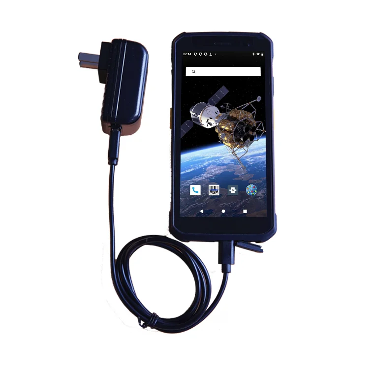 

Android Handheld RFID Reader PDA With Barcode Scanner For Library Book Management Or Stock Inventory Data Collector Terminal