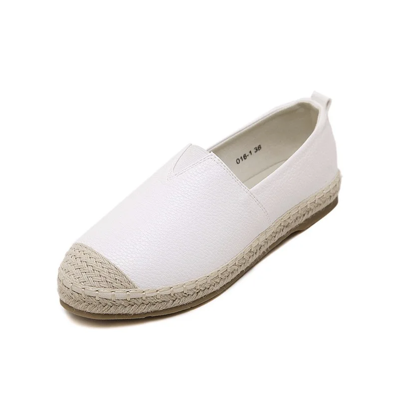 Flats Women Shoes Fisherman Sneakers Ladies Casual Loafers Woman Low-cut Slip-on Plus Size Rome Retro Style High Quality New