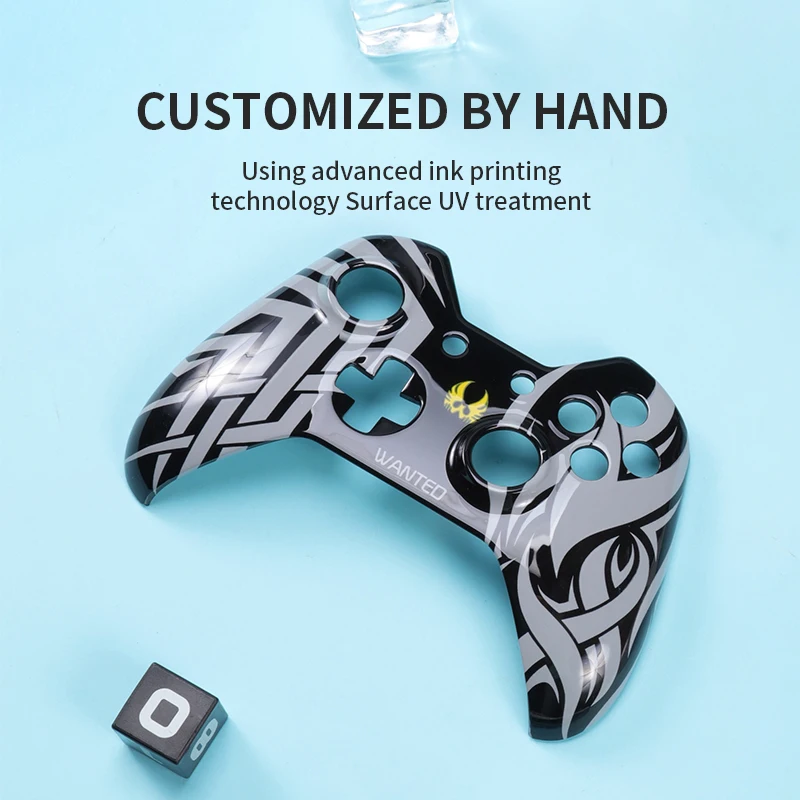 

1 шт., корпус XBOX ONE, ограниченная серия, передняя оболочка, Глянцевая верхняя Лицевая панель, модные части для XBOX ONE контроллера-The Beat Goddess