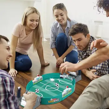 Table Soccer Football Board Game For Family Party Tabletop Soccer Toys Parent-child Interactive Competitive Soccer Table Games 3