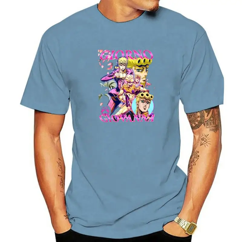 Anime Clothes Jojo Bizarre Adventure Manga Tshirt Vaporwave Aesthetic Streetwear Wpmen Men Fashion Casual Tee Ropa Hombre