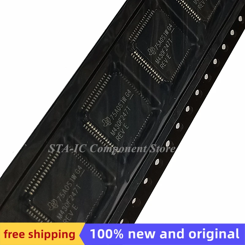 

MSP430F247TPMR LQFP64 M430F247T новый оригинальный Бесплатная доставка