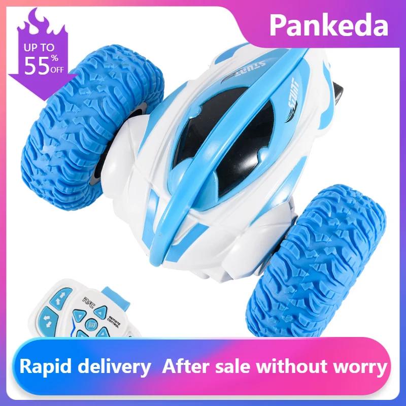 

2.4G RC Car Mini stunt Cars 2.4G Remote Control Drift racing Climbing vehicle electric Machine 360 Rotation toy for children Gif