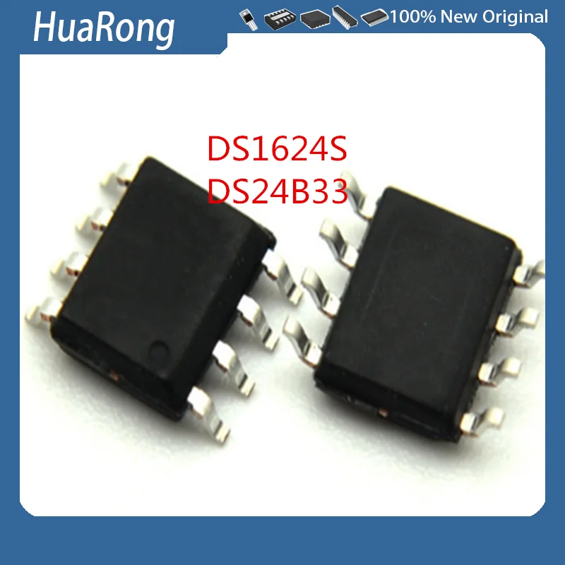 5 шт./партия DS1624S DS24B33 SOP8
