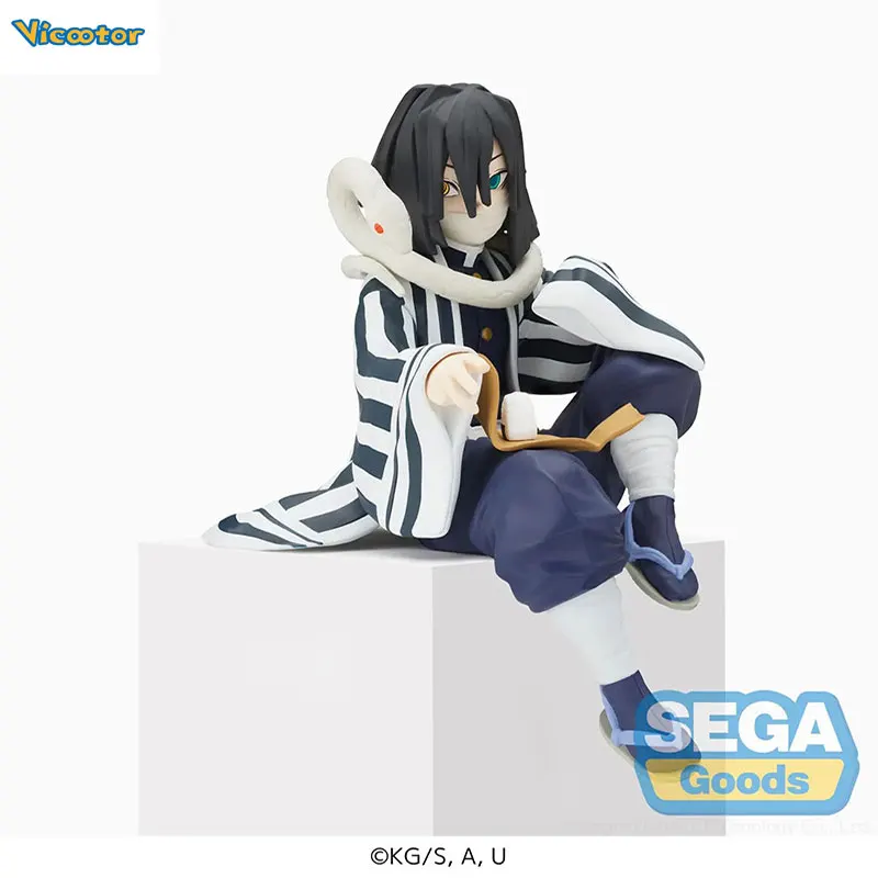 

Vicootor Original Sega Demon Slayer Iguro Obanai Rice Ball Series Anime Figure Collection Model Action Figure Toys for Children