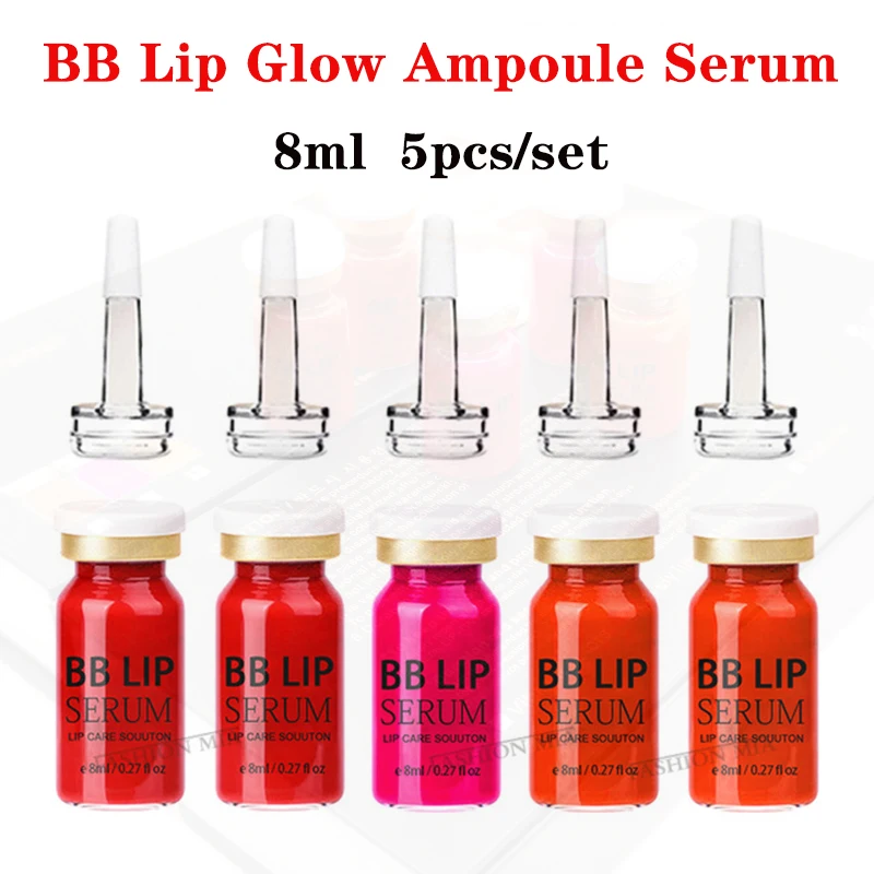 

South Korea's New Semi-Permanent BB Blush Glow BB Lips White Matter Serum Kit Ampoule Lip Gloss MTS Phototherapy Pigment Set