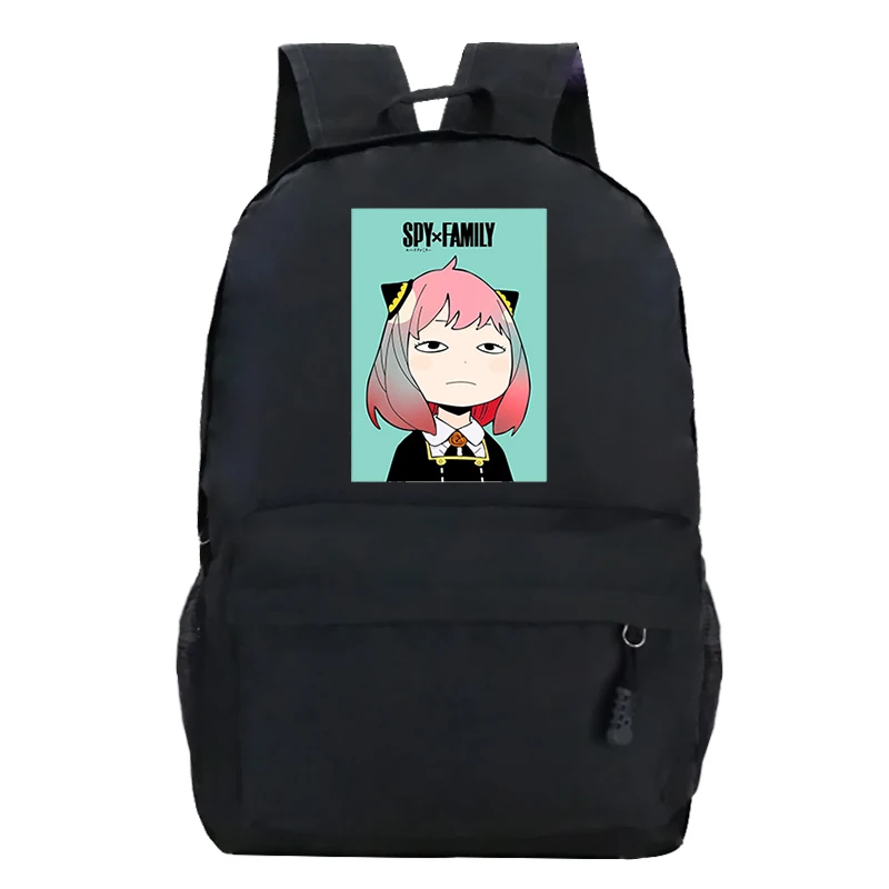 

Spy X Family Anime Women Backpack Multi-Pocket Student Rucksack Female Travel Bag Book Schoolbag For Teenage Girl Boys Satchel