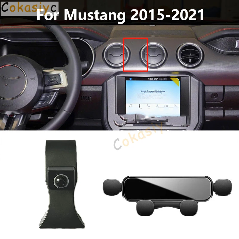 Автомобильный держатель для Ford Mustang 2015-2021 Гравитационный навигационный