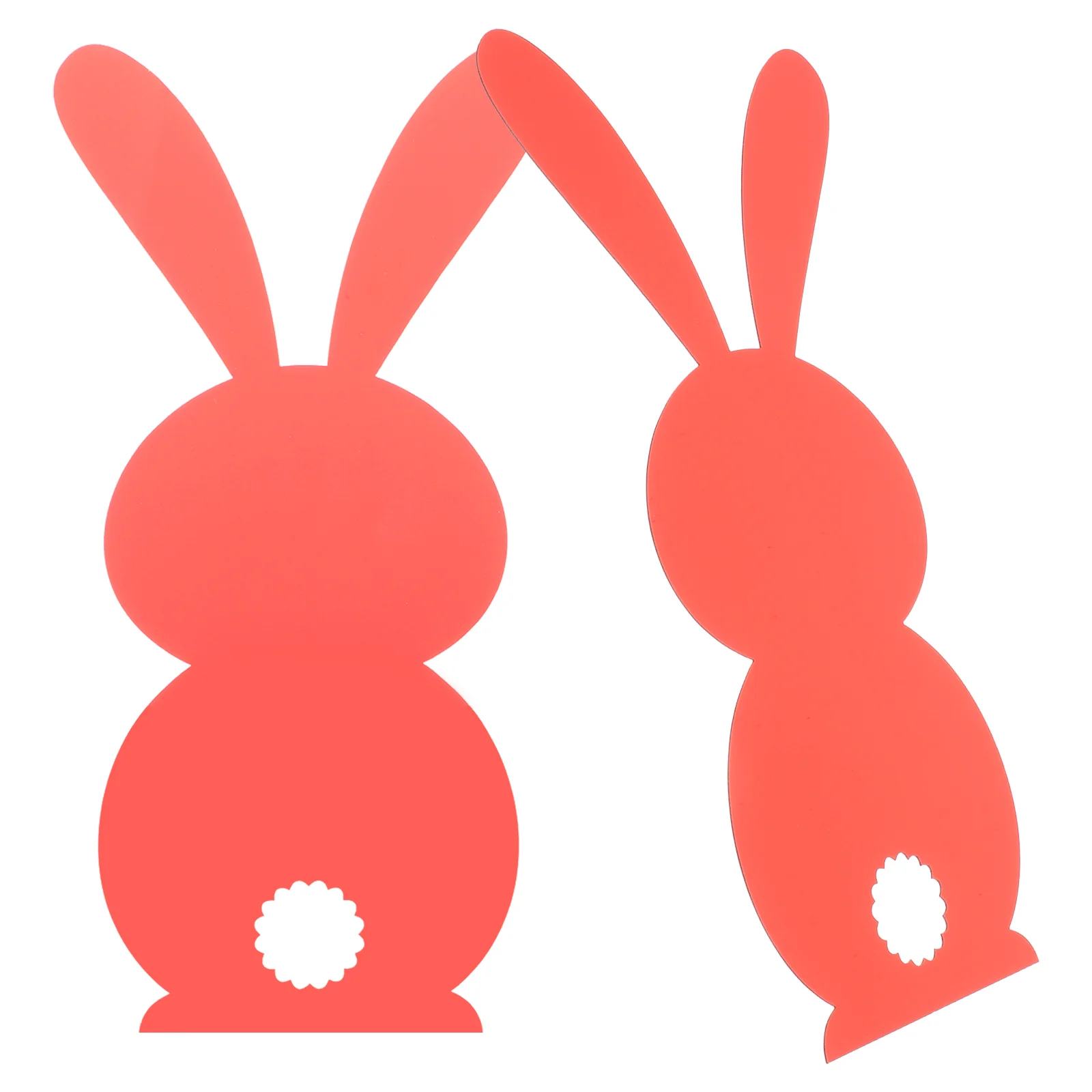 

Wall Easter Bunny Sticker Stickers Party Window Decals Rabbit Acrylic Decoration Decal Cover Pillow Heart Room Animal Nursery
