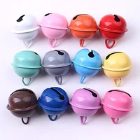 color painted bell 22mm diy accessorie bracelet key chain necklace bag hanging wind bell jewelry making material 10 pieces bag