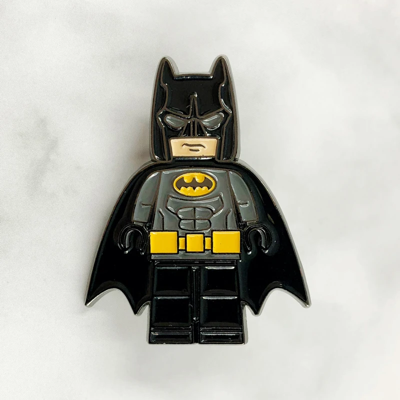 LXJERY заколка в виде супергероев американском стиле значок на рюкзак забавная