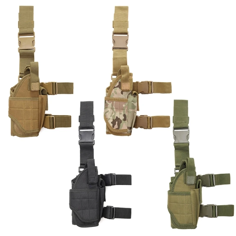 

Adjustable Leg Holsters Bag Quick Release Tactically Drop Leg Thigh Holsters Thigh Pocket Universal Outdoor Leg