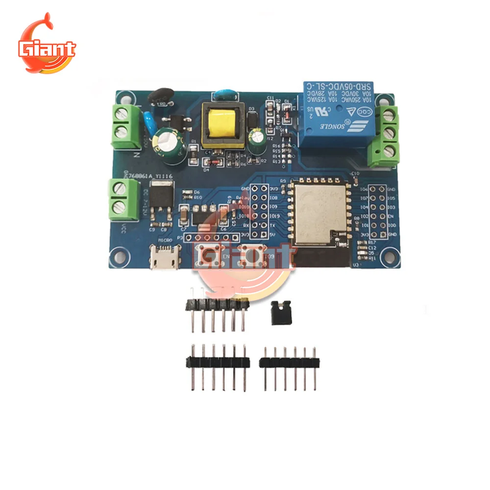 

Плата разработки, совместимая с Wi-Fi и Bluetooth, ESP32 модуль беспроводной связи для детской/детской лампы