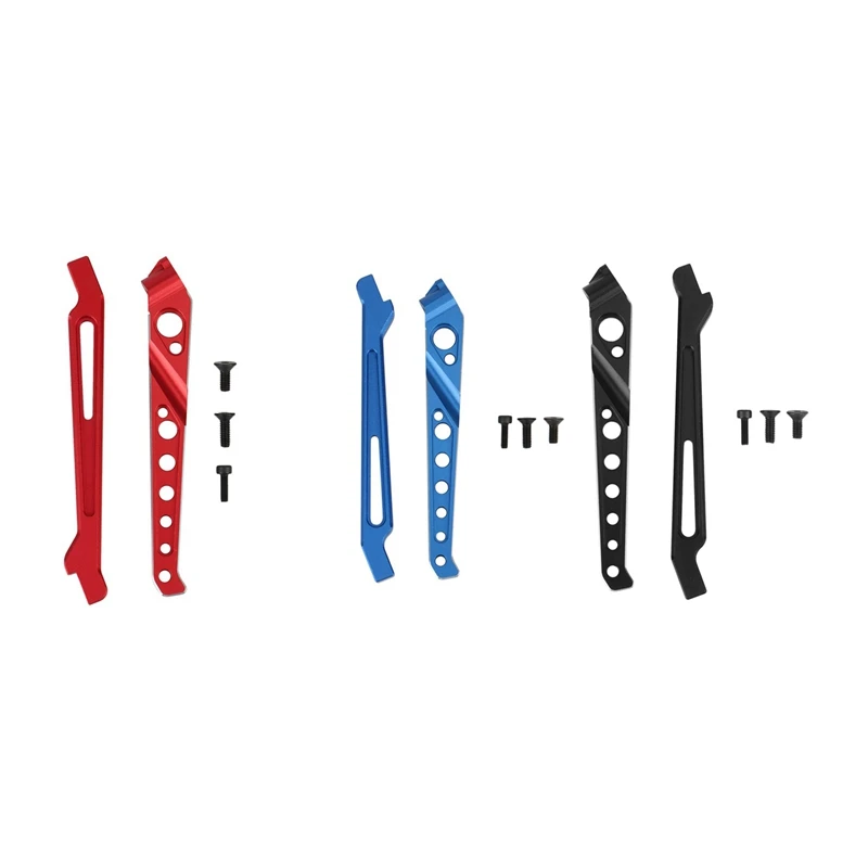 

2 шт., металлические передние и задние опоры для руля, Скоба для шасси для ARRMA 1/8 SENTON TYPHON, детали для модернизации радиоуправляемых автомобиле...