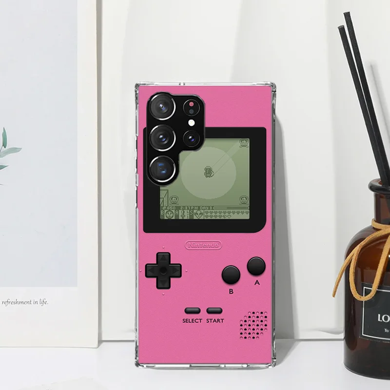Чехол для телефона Gameboy Game Samsung Galaxy Note 20 Ultra 10 Plus 9 8 M11 M12 M21 M30S M32 M51 M52 J4 J6 + J8