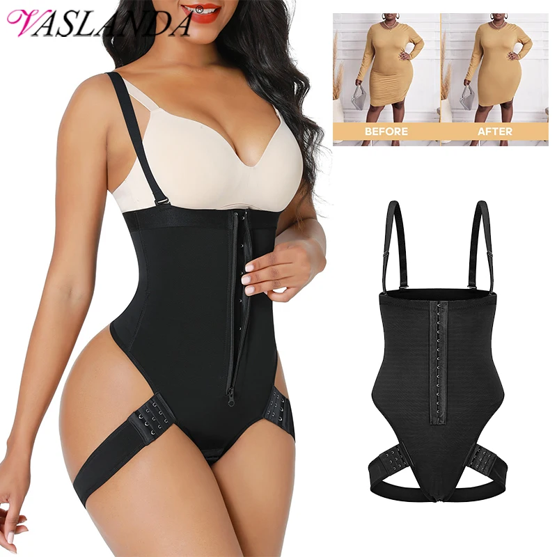 Body Shapewear 2-in-1 High Waist Abdomen Control Hip Lifting Panties Brief  Waist Trainer Seamless Bodysuit Fajas Colombianas