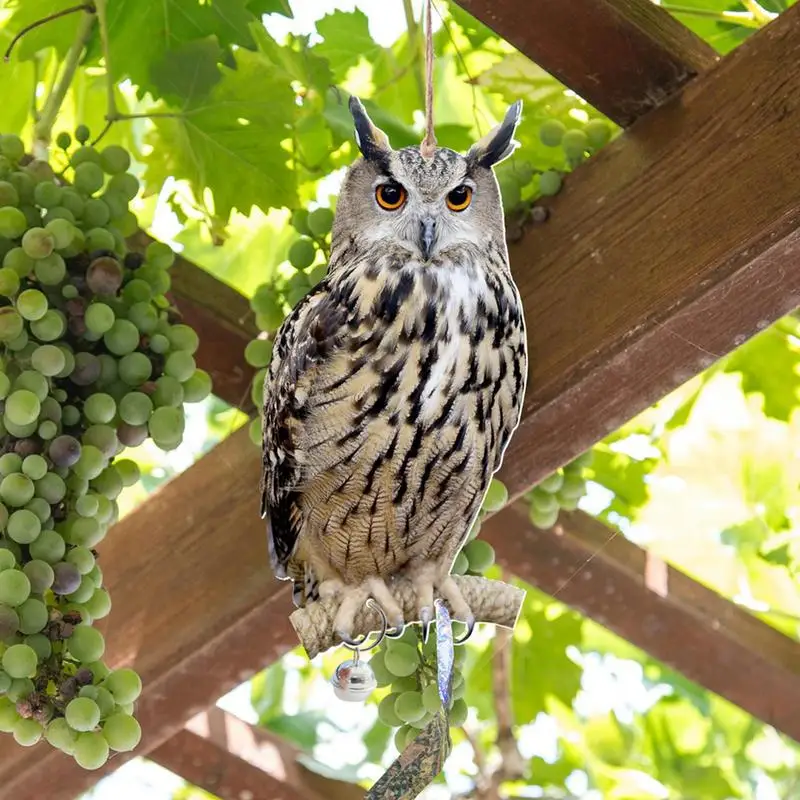 Подвеска с птицами украшение для сада в виде совы Репеллент фруктовых деревьев