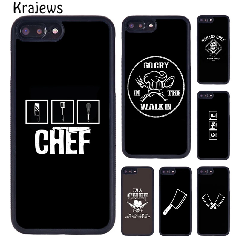Чехол для телефона Krajews Butcher Cleaver iPhone 16 15 14 plus X XR XS 11 12 13 pro max coque