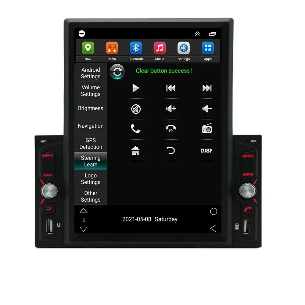 8-дюймовый IPS 2DIN универсальный Android 13 Автомобильный радиоприемник Мультимедийный