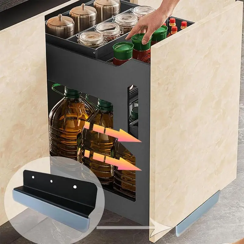 Мусорный бак для ног мебельная ручка без рук быстро открывающийся шкаф ножка