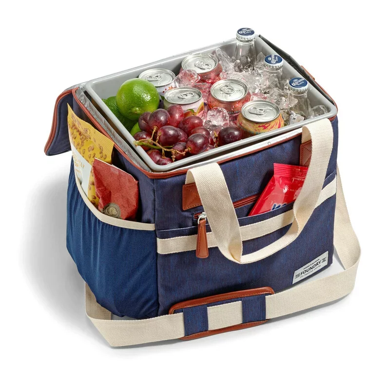 

Fit & Fresh 24 Can Soft Sided Cooler Bags , Blue