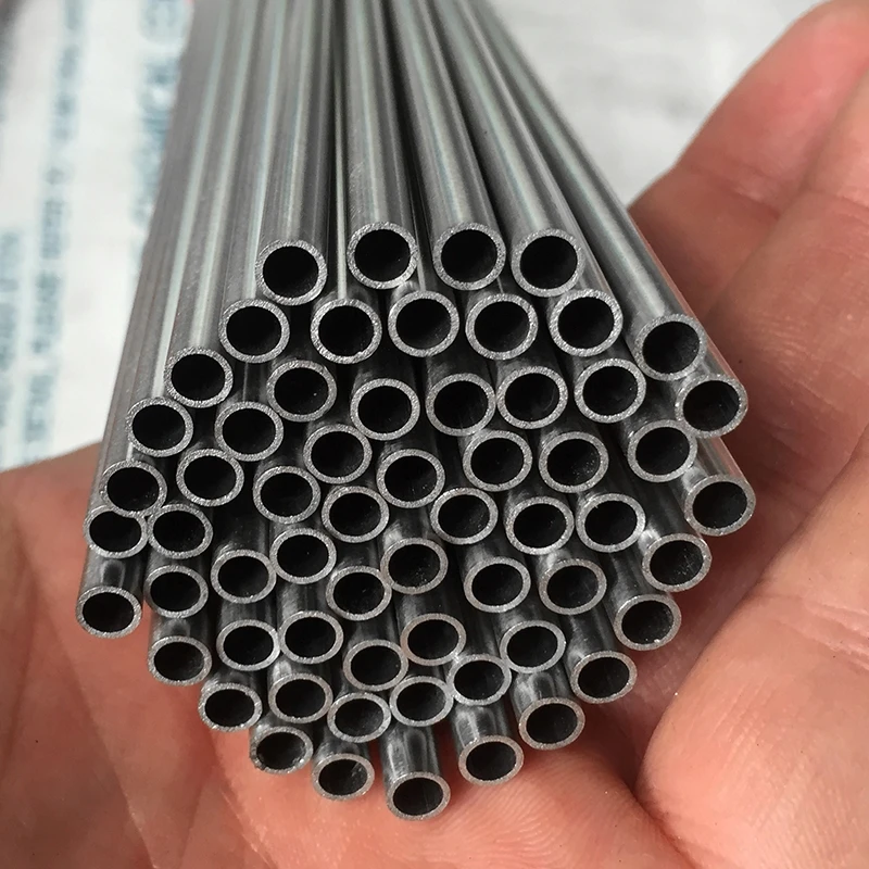 

4pcs OD 10mm thick 0.4mm 100mm Length 304 Stainless Steel Capillary Tube Pipe Silver , customize service all diameters in stock