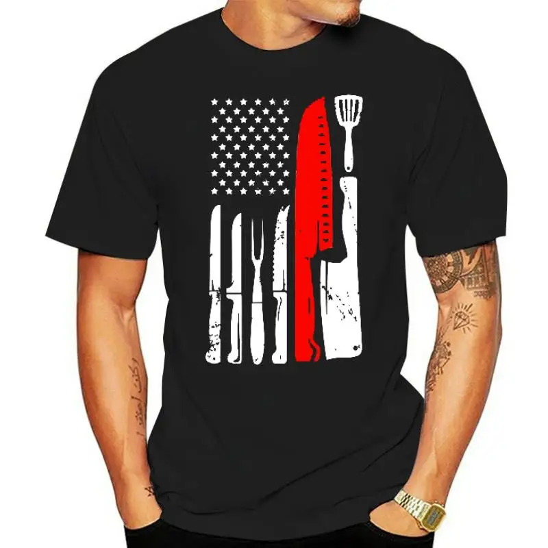 

Prevailing Male Sweatshirts Chef Knife Flag Unisex USA Patriotic Cook Flag Gift Design Hoodies Autumn Sportswears Long Sleeve