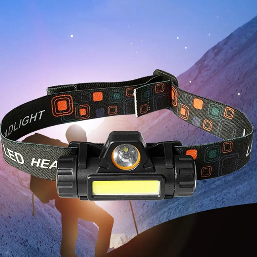 

Android Charging Head Torch Adjustable Headlight Usb Charging Waterproof Headlamp Light Accessory Magnets Camping Head Lamp