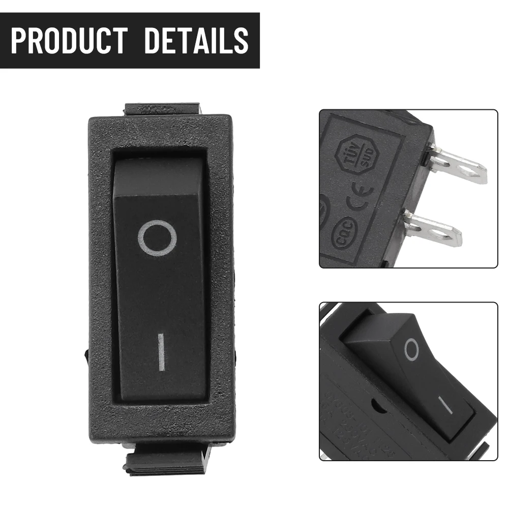 1 шт. ВКЛ./ВЫКЛ. Клавишный переключатель 2 Позиции SPST 15 А 250 В переменного тока KCD3-101/2 P клавишный переключатель для беговых дорожных проемов водяных охладителей переключатели питания