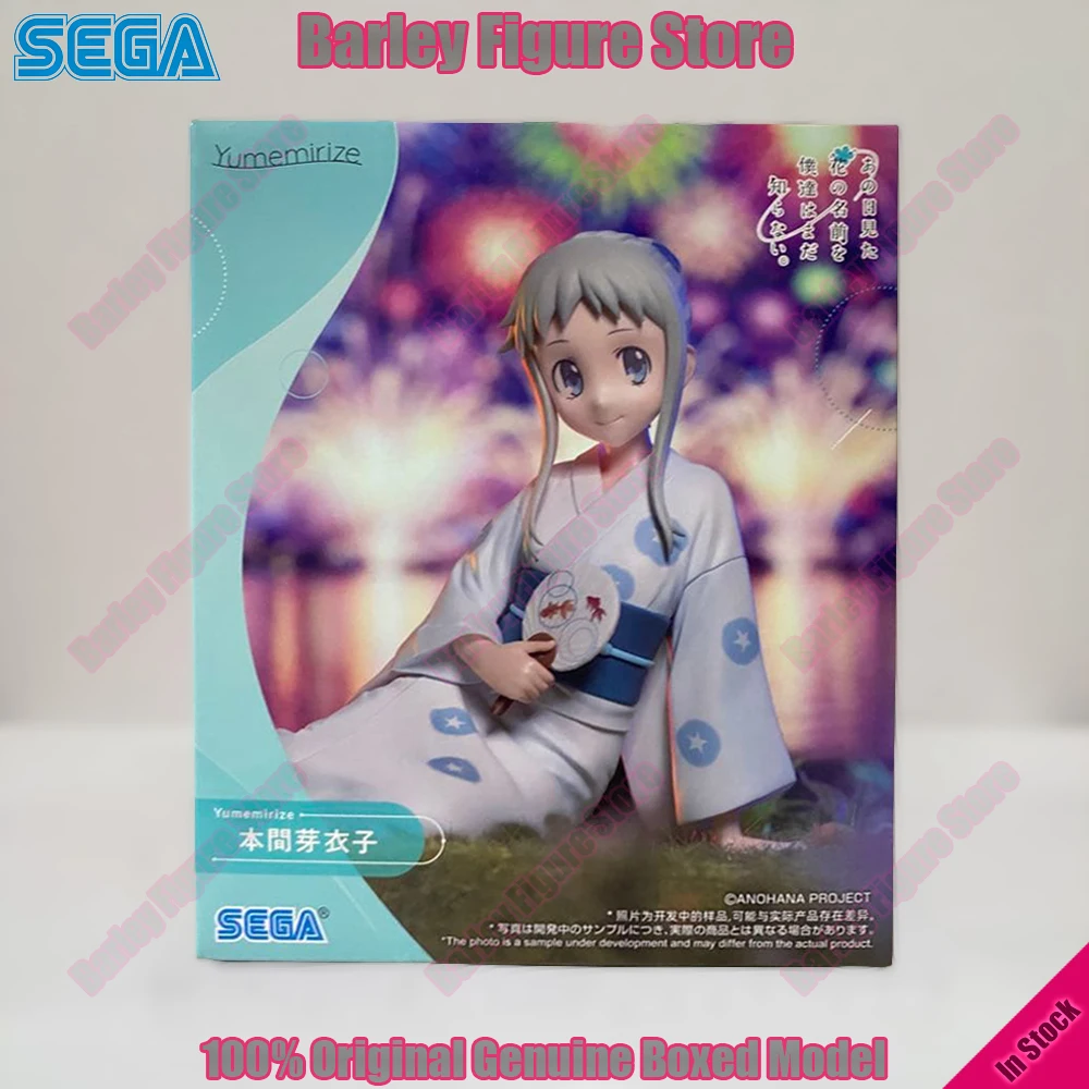 Фото Официальные фигурки SEGA Yumemirize Anohana: The Flower We Saw That Day, Хонма Мейко, аниме-фигурки, коллекционная модель, игрушка, подарок. №1