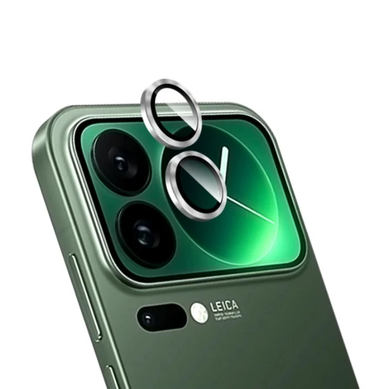 Фото Защитные стеклянные кольца для камеры из металла для Xiaomi 17 Pro Max, алюминиевый сплав, закаленное стекло, позиционирующая пленка для объектива для Xiaomi 17/17 Pro №4