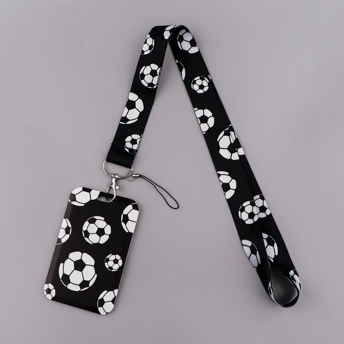 Шнурок с шариками для ключей чехол удостоверения личности держатель бейджа