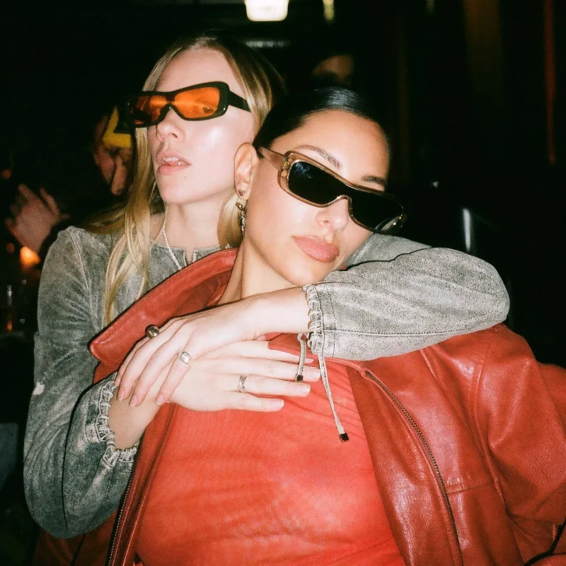 

Солнцезащитные очки в стиле панк женские, цельные винтажные прямоугольные модные, в стиле хип-хоп, UV400