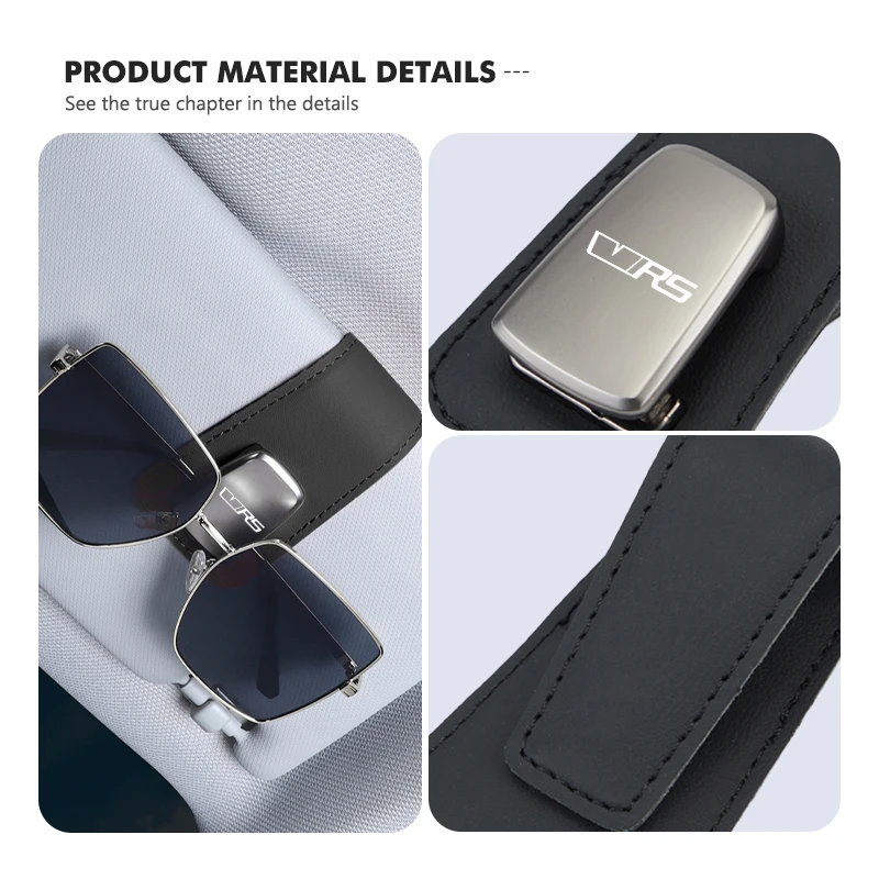 Автомобильный солнцезащитный козырек для очков универсальный держатель зажим