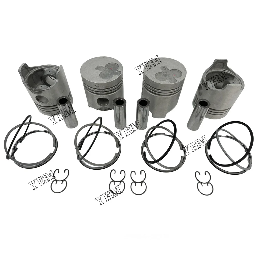 Комплект поршней цилиндра 2J для TOYOTA экскаватора дизельного трактора ENGNINE.