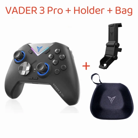 Игровой контроллер Flydigi VADER3/vдер 3 Pro, геймпад с шестью осями, RGB, мультиподдержка ПК/NS/Mobile/TV