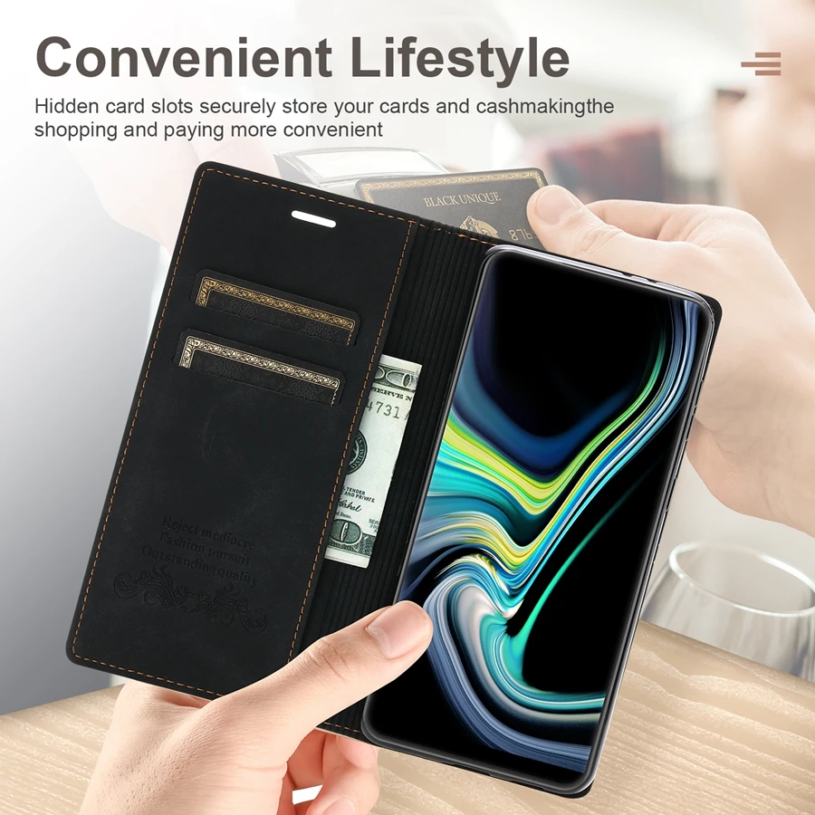 Wallet Fantastic Opposites Flip Leather Case For Samsung Galaxy S23 Ultra S22 S21 Plus S20 FE S10 S9 Note 20 Ultra 10 Lite 9 8